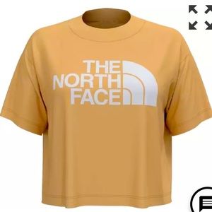 NWT The North Face Women's Half Dome Cropped Short Sleeve T-Shirt